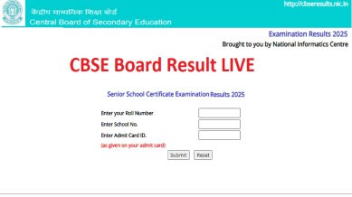 CBSE Board Class 10th Result 2025, CBSE Result Link Active At Cbseresults.nic.in 1 CBSE Board Class 10th Result has been declared