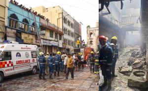 On May 18, 2025, 17 Killed In Massive Fire At Building Near Hyderabad's Iconic Charminar 1 On May 18, 17 killed in massive fire in Hyderabad