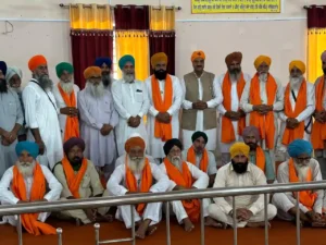 Rajinder Deepa Honored Farmer Leaders. 26 March 2025 1 Rajinder Deepa honored farmer leaders