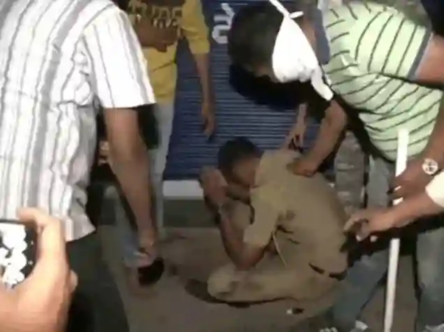 DCP attacked with axe during protest DCP attacked with axe during protest