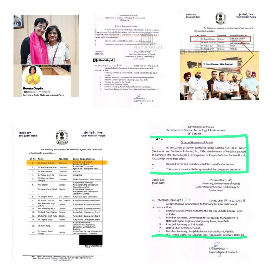 The Posts Of Chairman Announced By The Punjab Government Today Under Discussion 1 The Posts Of Chairman Announced By The Punjab Government