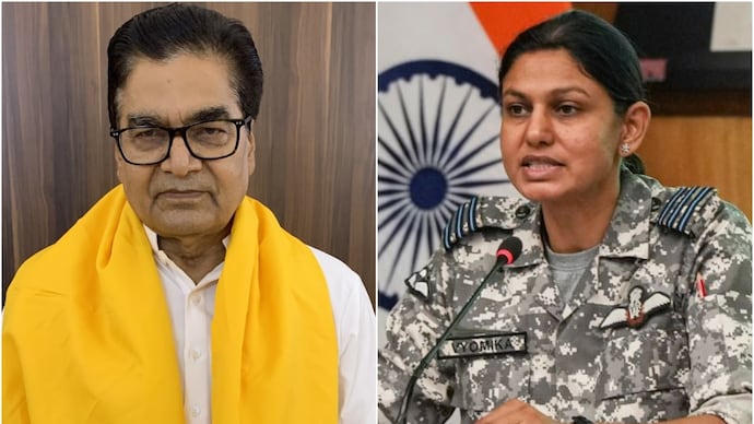 SP Leader Ram Gopal Yadav controversial comments on Wing Commander Vyomika Singh 