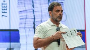 Rahul Gandhi Accuses Election Commission and BJP of Vote Theft 1 Rahul Gandhi Accuses Election Commission and BJP of Vote Theft