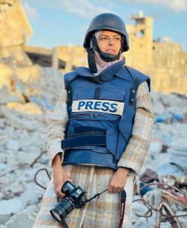 Palestinian Journalist Mariam Riyad Abu Dagga Killed In Israeli Airstrike On Khan Younis Hospital. 1 Palestinian Journalist Mariam Riyad Abu Dagga Killed In Israeli Airstrike On Khan Younis Hospital.
