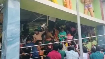 Stampede at Andhra Pradesh Temple During Religious Event: 9 Dead 1 Stampede at Andhra Pradesh Temple During Religious Event: 9 Dead
