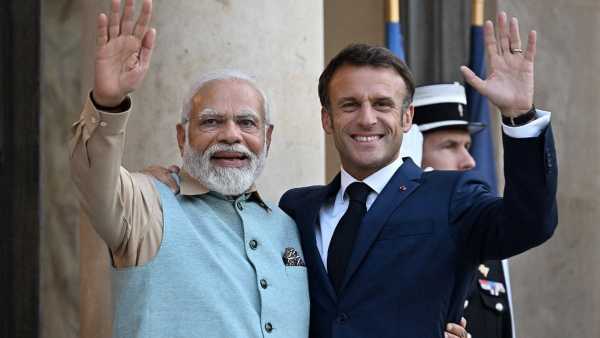 Indian Prime Minister Narendra Modi and French President's fake video goes viral, 1 Indian Prime Minister Narendra Modi and French President's fake video goes viral,